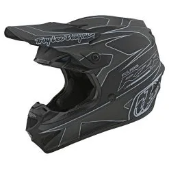 Troy Lee Designs SE4 Polyacrylite Helmet W/MIPS TLD Polaris RZR Black