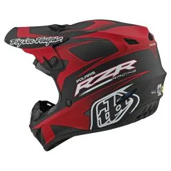 Troy Lee Designs SE4 Polyacrylite Helmet W/MIPS TLD Polaris RZR Red -Bike Sales 19f tld polaris se4 polyacrylite rzr helmet RED 3