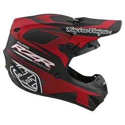 Troy Lee Designs SE4 Polyacrylite Helmet W/MIPS TLD Polaris RZR Red -Bike Sales 19f tld polaris se4 polyacrylite rzr helmet RED 6