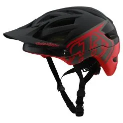 Troy Lee Designs A1 Helmet W/MIPS Classic Black / Red -Bike Sales 20 a1 classic helmet BLACKRED 1