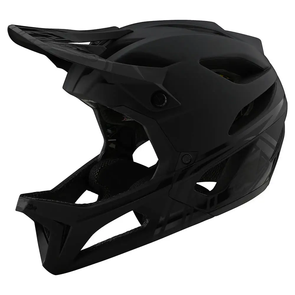 Troy Lee Designs Stage Helmet W/MIPS Stealth Midnight 3 Troy Lee Designs Stage Helmet W/MIPS Stealth Midnight