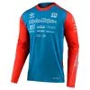 Troy Lee Designs SE Ultra Limited Team Edition L/S Jersey Ocean / Flo Orange -Bike Sales 20 tld ultra limited team edition jersey OCEANFLOORANGE 1