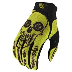 Troy Lee Designs Air Glove Gear Head Yellow