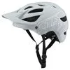 Troy Lee Designs A1 Helmet W/MIPS Classic Light Gray / White -Bike Sales 21 a1 classic helmet LIGHTGRAYWHITE 1