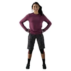 Troy Lee Designs Wmns Lilium Short No Liner Floral Black -Bike Sales RIDER 088