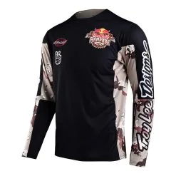 Troy Lee Designs Sprint Jersey 22 TLD Redbull Rampage Lockup Black