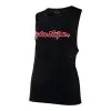 Troy Lee Designs Womens Tank Signature Black -Bike Sales TLD 22S SIGNATURE WMN TANK BLK 01
