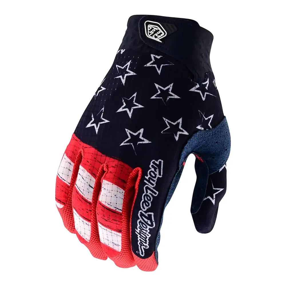 Troy Lee Designs Air Glove Citizen Navy / Red 3 Troy Lee Designs Air Glove Citizen Navy / Red