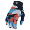 Troy Lee Designs Air Glove Formula Camo Navy / Orange