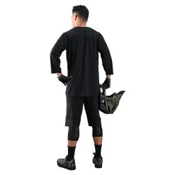 Troy Lee Designs Ruckus 3/4 Jersey Solid Black 8 Troy Lee Designs Ruckus 3/4 Jersey Solid Black -Bike Sales TLD B21SF RUCKUS JERSEY SOLID BLK H2T 03