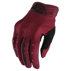 Troy Lee Designs Womens Gambit Glove Solid Burgundy