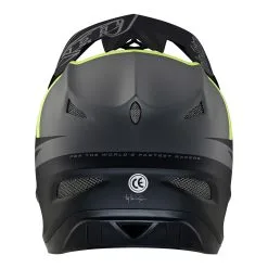 Troy Lee Designs D3 Fiberlite Helmet Slant Gray 13 Troy Lee Designs D3 Fiberlite Helmet Slant Gray -Bike Sales TLD B22SF D3FL SLANT GRY 03