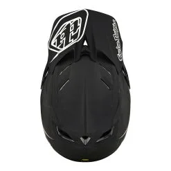 Troy Lee Designs D4 Carbon Helmet W/MIPS Stealth Black / Silver -Bike Sales TLD B22SF D4CF STEALTH BLKSIL 08