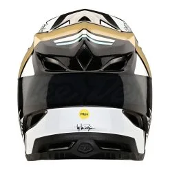 Troy Lee Designs D4 Carbon Helmet W/MIPS Team Gold -Bike Sales TLD B22SF D4CF TEAM GLD 03