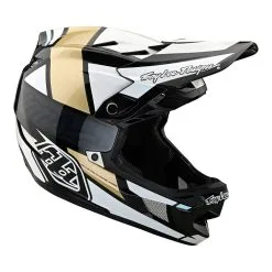 Troy Lee Designs D4 Carbon Helmet W/MIPS Team Gold -Bike Sales TLD B22SF D4CF TEAM GLD 06