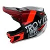 Troy Lee Designs D4 Composite Helmet W/MIPS Qualifier Silver / Red -Bike Sales TLD B22SF D4CM QUALIFIER SILRED 01 07c744b5 a1bd 4a4b 81a8 407f06cf609f
