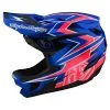 Troy Lee Designs D4 Composite Helmet W/MIPS Volt Blue