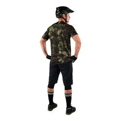 Troy Lee Designs Flowline SS Jersey Covert Army Green -Bike Sales TLD B22SF FLOWLINE H2T COVERT ARMGRN 05