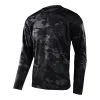 Troy Lee Designs Flowline LS Jersey Covert Black