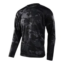 Troy Lee Designs Flowline LS Jersey Covert Black