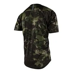 Troy Lee Designs Flowline SS Jersey Covert Army Green -Bike Sales TLD B22SF FLOWLINE SS JERSEY COVERT ARMGRN 02