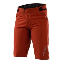 Troy Lee Designs Ruckus Shorts W/Liner Solid Red Clay