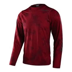 Troy Lee Designs Skyline LS Chill Jersey Tie Dye Wine