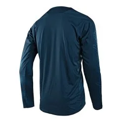 Troy Lee Designs Skyline LS Chill Jersey Waves Dark Slate Blue 9 Troy Lee Designs Skyline LS Chill Jersey Waves Dark Slate Blue -Bike Sales TLD B22SF SKYLINECHILL LS JERSEY WAVES DKSLTBLU 02