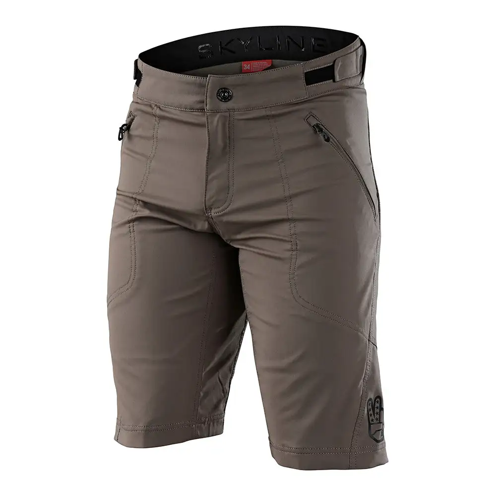 Troy Lee Designs Skyline Short Shell No Liner Solid Clay 3 Troy Lee Designs Skyline Short Shell No Liner Solid Clay
