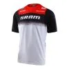 Troy Lee Designs Skyline SS Jersey SRAM Roost White