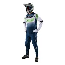Troy Lee Designs Sprint Ultra Jersey Arc White / Marine -Bike Sales TLD B22SF SPRINTULTRA H2T ARC WHTMAR 01