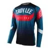 Troy Lee Designs Sprint Ultra Jersey Arc Blue / Black -Bike Sales TLD B22SF SPRINTULTRA JERSEY ARC BLUBLK 01