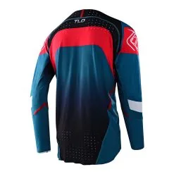 Troy Lee Designs Sprint Ultra Jersey Arc Blue / Black -Bike Sales TLD B22SF SPRINTULTRA JERSEY ARC BLUBLK 02