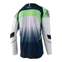 Troy Lee Designs Sprint Ultra Jersey Arc White / Marine -Bike Sales TLD B22SF SPRINTULTRA JERSEY ARC WHTMAR 02