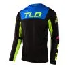 Troy Lee Designs Sprint Jersey Fractura Black / Yellow -Bike Sales TLD B22SF SPRINT JERSEY FRACTURA BLKYEL 01