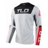 Troy Lee Designs Sprint Jersey Fractura Charcoal / Glo Red -Bike Sales TLD B22SF SPRINT JERSEY FRACTURA CHRGLORED 01