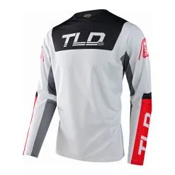 Troy Lee Designs Sprint Jersey Fractura Charcoal / Glo Red