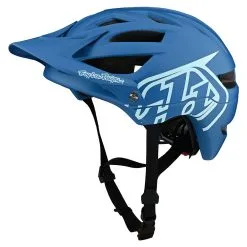 Troy Lee Designs A1 Helmet Drone Light Slate Blue -Bike Sales TLD B22S A1 DRONE LTSLTBLU 03