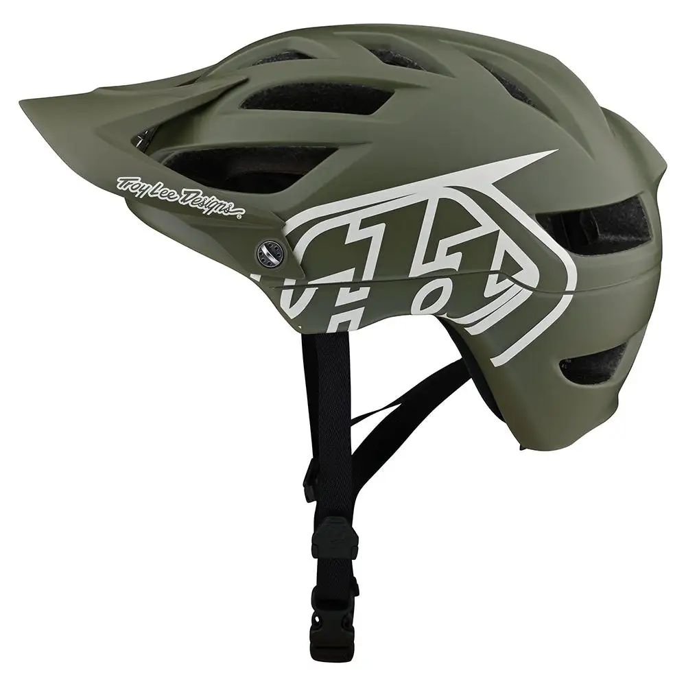 Troy Lee Designs A1 Helmet Drone Steel Green 3 Troy Lee Designs A1 Helmet Drone Steel Green