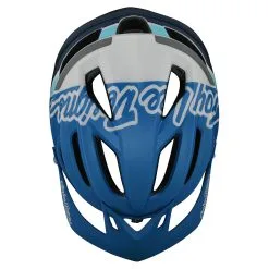 Troy Lee Designs A2 Helmet W/MIPS Silhouette Blue -Bike Sales TLD B22S A2 SILHOUETTE BLU 04