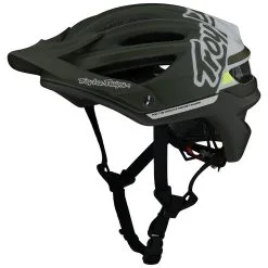 Troy Lee Designs A2 Helmet W/MIPS Silhouette Green -Bike Sales TLD B22S A2 SILHOUETTE GRN 03