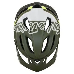 Troy Lee Designs A2 Helmet W/MIPS Silhouette Green -Bike Sales TLD B22S A2 SILHOUETTE GRN 04