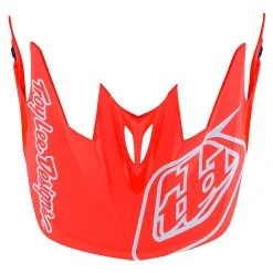 Troy Lee Designs D3 Fiberlite Helmet Slant Red -Bike Sales TLD B22S D3FL SLANT RED 09