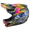 Troy Lee Designs D4 Carbon Helmet W/MIPS Lightning Black