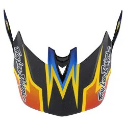 Troy Lee Designs D4 Carbon Helmet W/MIPS Lightning Black -Bike Sales TLD B22S D4CF LIGHTNING BLK 09