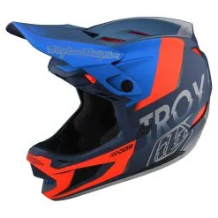 Troy Lee Designs D4 Composite Helmet W/MIPS Qualifier Slate / Red 19 Troy Lee Designs D4 Composite Helmet W/MIPS Qualifier Slate / Red -Bike Sales TLD B22S D4CM QUALIFIER SLTRED 07