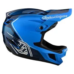 Troy Lee Designs D4 Composite Helmet W/MIPS Shadow Blue 17 Troy Lee Designs D4 Composite Helmet W/MIPS Shadow Blue -Bike Sales TLD B22S D4CM SHADOW BLU 05