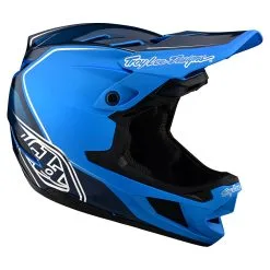 Troy Lee Designs D4 Composite Helmet W/MIPS Shadow Blue 18 Troy Lee Designs D4 Composite Helmet W/MIPS Shadow Blue -Bike Sales TLD B22S D4CM SHADOW BLU 06