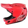 Troy Lee Designs D4 Composite Helmet W/MIPS Shadow Glo Red -Bike Sales TLD B22S D4CM SHADOW GLORED 01