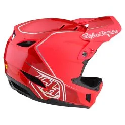 Troy Lee Designs D4 Composite Helmet W/MIPS Shadow Glo Red 16 Troy Lee Designs D4 Composite Helmet W/MIPS Shadow Glo Red -Bike Sales TLD B22S D4CM SHADOW GLORED 04